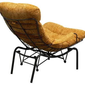 New KARE Design Armchair + Stool Vienna Swing Yellow