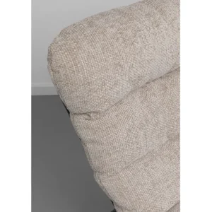 Outlet KARE Design Armchair + Stool Vienna Swing Beige