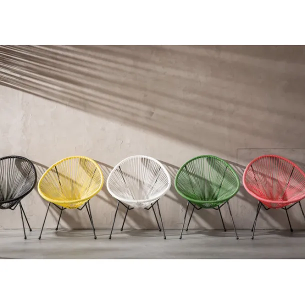 armchair_acapulco_cherry_3.webp Best KARE Design Armchair Acapulco Cherry