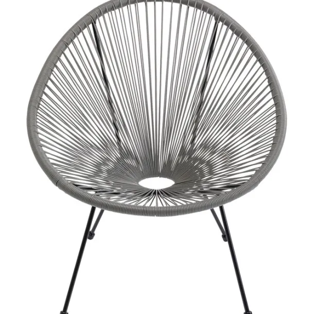 armchair_acapulco_grey_0.webp New KARE Design Armchair Acapulco Grey