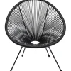 Hot KARE Design Armchair Acapulco Mono Black
