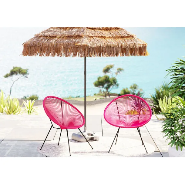 armchair_acapulco_pink_se_1.webp Online KARE Design Armchair Acapulco Pink 2/Set
