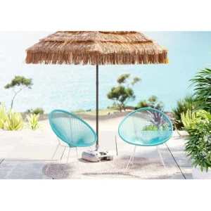 Outlet KARE Design Armchair Acapulco Turquoise 2/Set
