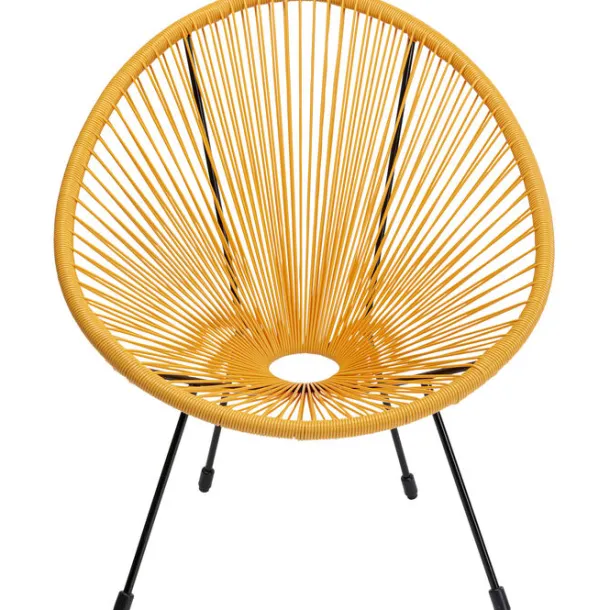 armchair_acapulco_yellow_0.webp Best KARE Design Armchair Acapulco Yellow