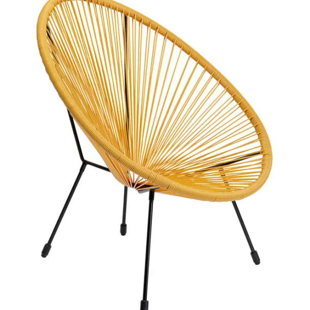 armchair_acapulco_yellow_1.webp Best KARE Design Armchair Acapulco Yellow