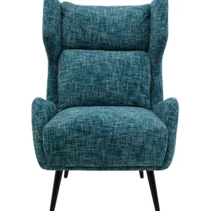 Clearance KARE Design Armchair Arne Light Blue