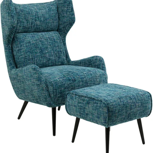 armchair_arne_light_blue_5.webp Clearance KARE Design Armchair Arne Light Blue