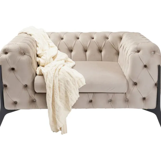 armchair_bellissima_velve_3-1.webp Sale KARE Design Armchair Bellissima Velvet Taupe 120cm