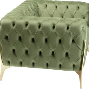 Online KARE Design Armchair Bellissima Velvet Green 120cm