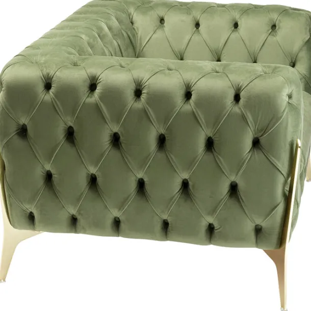 armchair_bellissima_velve_3.webp Online KARE Design Armchair Bellissima Velvet Green 120cm