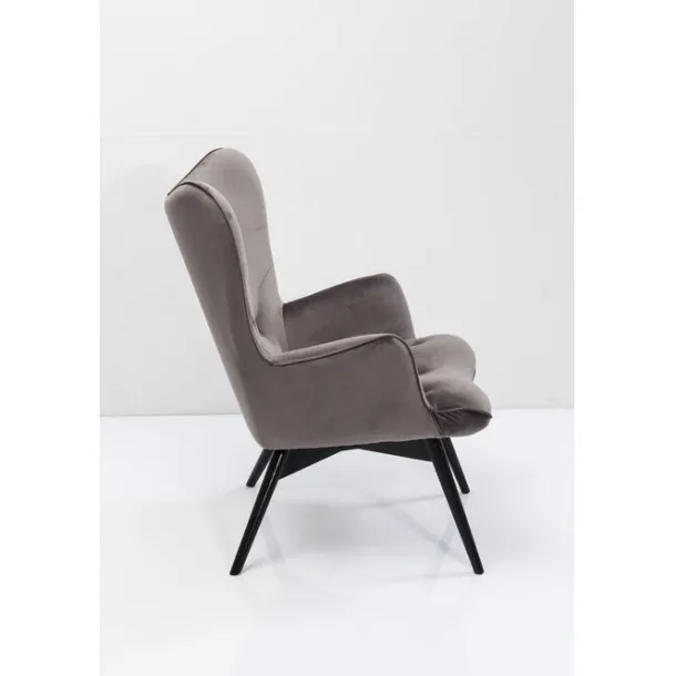 armchair_black_vicky_velv_3-1.webp Sale KARE Design Armchair Black Vicky Velvet Grey