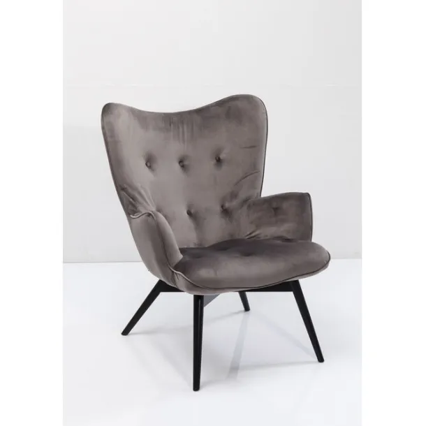 armchair_black_vicky_velv_5-1.webp Sale KARE Design Armchair Black Vicky Velvet Grey