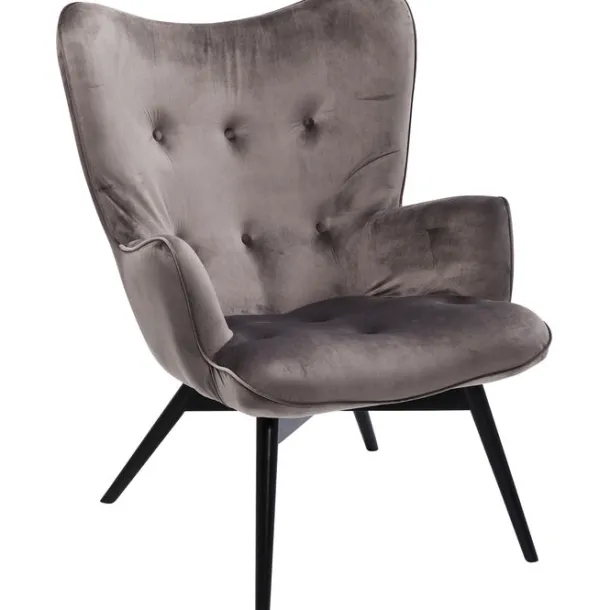 armchair_black_vicky_velv_6-1.webp Sale KARE Design Armchair Black Vicky Velvet Grey