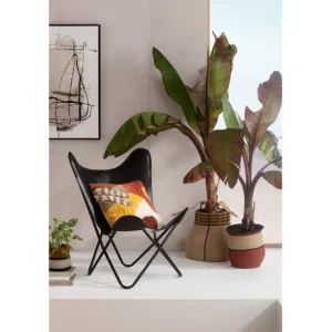 Discount KARE Design Armchair California Leather Black