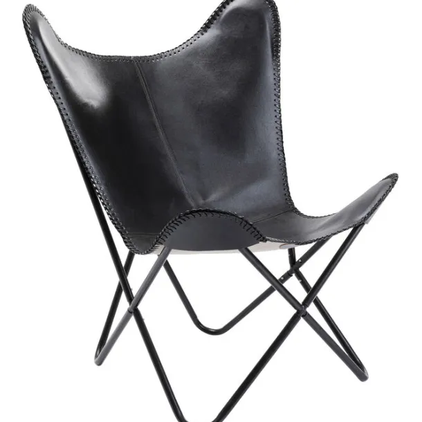 armchair_california_leath_5.webp Discount KARE Design Armchair California Leather Black