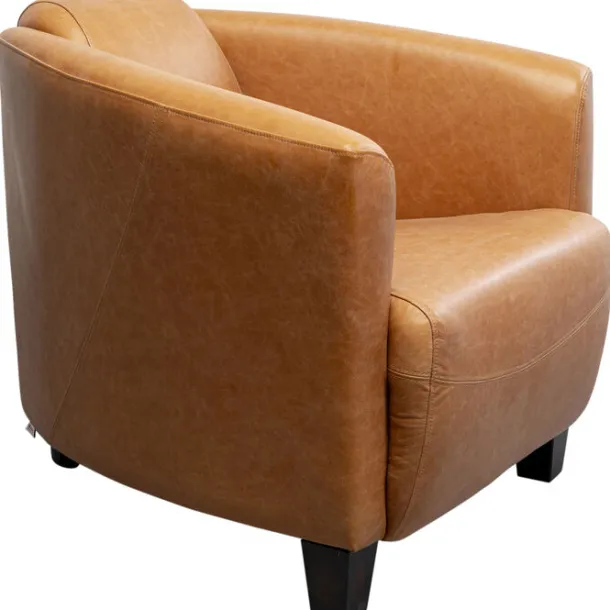 armchair_cigar_lounge_sma_1.webp Fashion KARE Design Armchair Cigar Lounge Smart Leather Light Brown