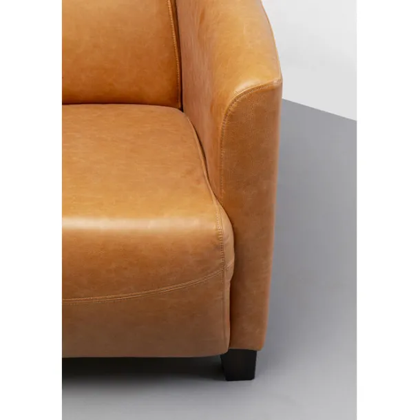 armchair_cigar_lounge_sma_6.webp Fashion KARE Design Armchair Cigar Lounge Smart Leather Light Brown