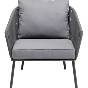 Fashion KARE Design Armchair Elba Grey