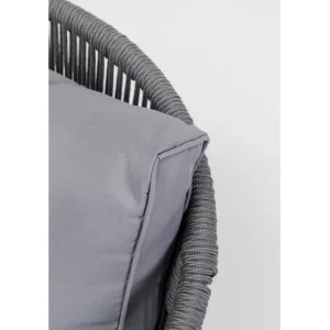 Fashion KARE Design Armchair Elba Grey