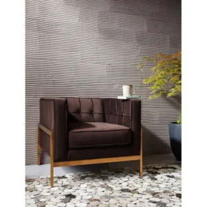 New KARE Design Armchair Loft Brown