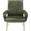 New KARE Design Armchair Luna High Green