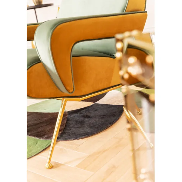 armchair_luna_high_green_3.webp New KARE Design Armchair Luna High Green