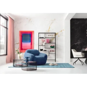 Sale KARE Design Armchair Mika Blue