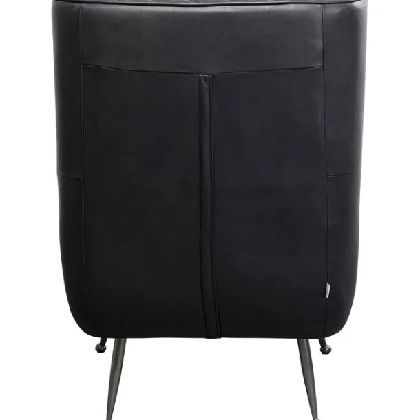 armchair_nonna_smart_leat_4.webp Hot KARE Design Armchair Nonna Smart Leather Black