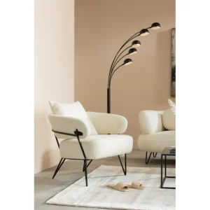 Clearance KARE Design Armchair Peppo White
