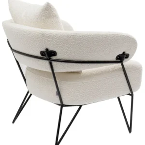 Clearance KARE Design Armchair Peppo White