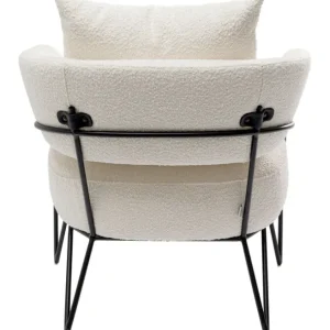 Clearance KARE Design Armchair Peppo White