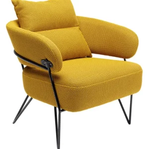Discount KARE Design Armchair Peppo Yellow