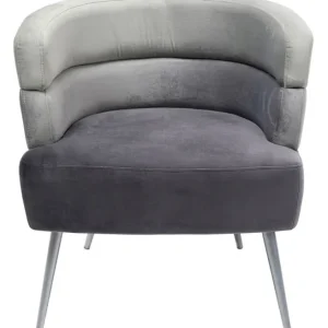 Hot KARE Design Armchair Sandwich Grey