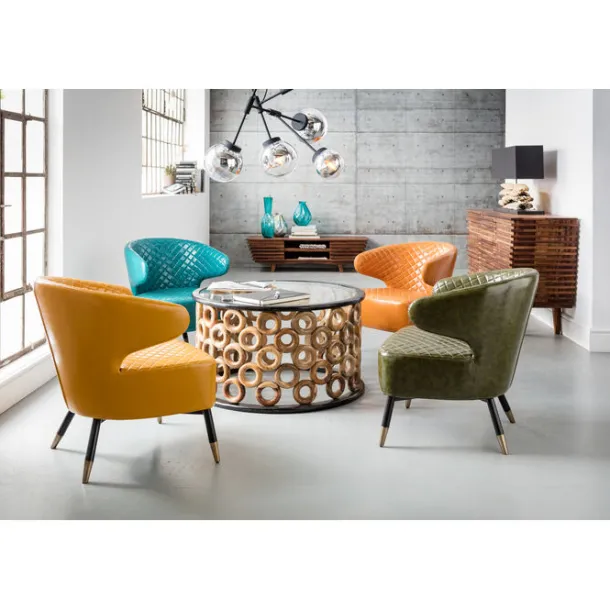 armchair_session_green_1.webp Outlet KARE Design Armchair Session Green
