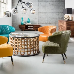 Outlet KARE Design Armchair Session Green