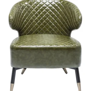 Outlet KARE Design Armchair Session Green