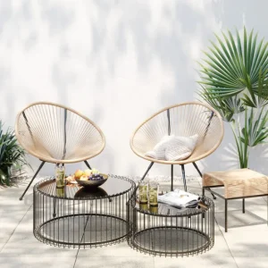 Sale KARE Design Armchair Spaghetti Nature