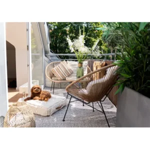 Sale KARE Design Armchair Spaghetti Nature