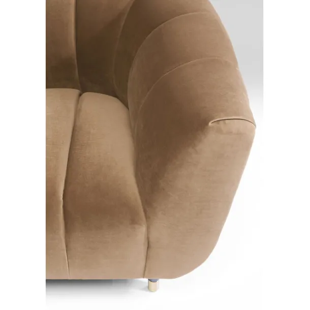 armchair_spectra_velvet_b_5.webp Clearance KARE Design Armchair Spectra Velvet Brown