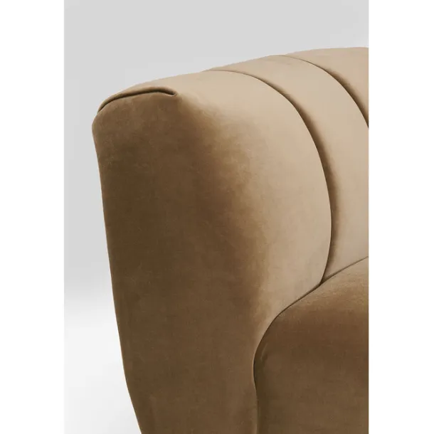 armchair_spectra_velvet_b_7.webp Clearance KARE Design Armchair Spectra Velvet Brown