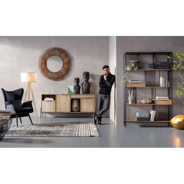 armchair_tudor_velvet_bla_3.webp Outlet KARE Design Armchair Tudor Velvet Black