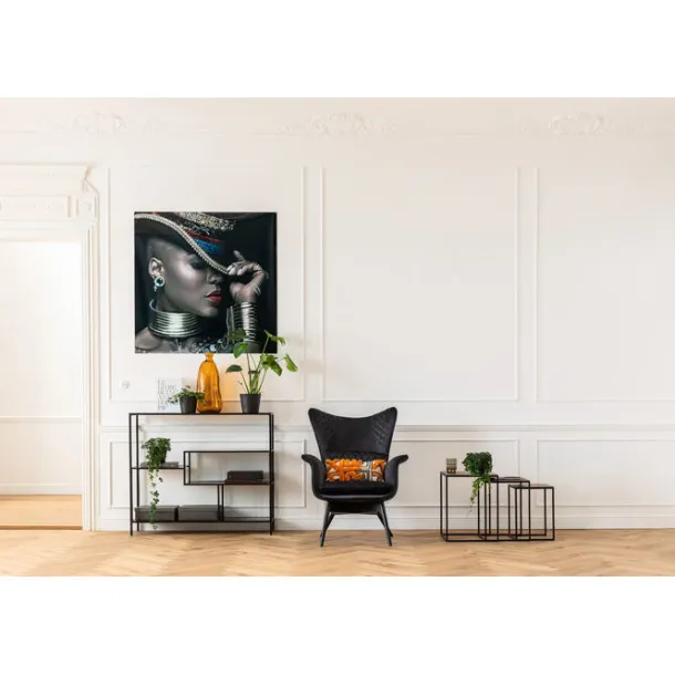 armchair_tudor_velvet_bla_5.webp Outlet KARE Design Armchair Tudor Velvet Black