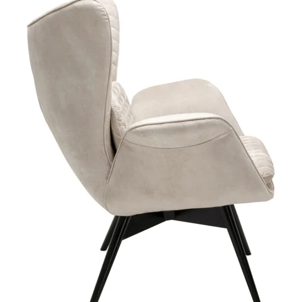 armchair_tudor_velvet_cre_2.webp Online KARE Design Armchair Tudor Velvet Creme