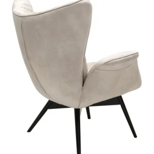 Online KARE Design Armchair Tudor Velvet Creme