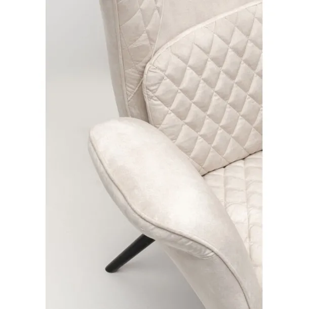 armchair_tudor_velvet_cre_6.webp Online KARE Design Armchair Tudor Velvet Creme