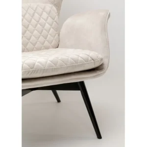 Online KARE Design Armchair Tudor Velvet Creme