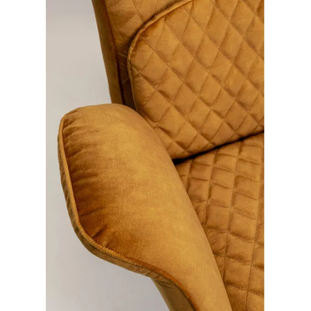 armchair_tudor_velvet_gol_6.webp Hot KARE Design Armchair Tudor Velvet Gold Brown