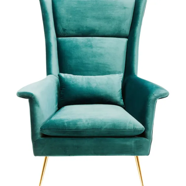 armchair_vegas_forever_bl_0.webp Outlet KARE Design Armchair Vegas Forever Bluegreen
