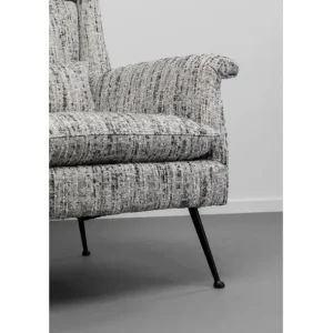 Sale KARE Design Armchair Vegas Forever Melange Salt & Pepper