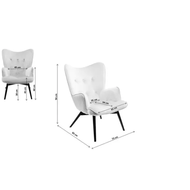 armchair_vicky_novara_bei_5.webp Sale KARE Design Armchair Vicky Novara Beige